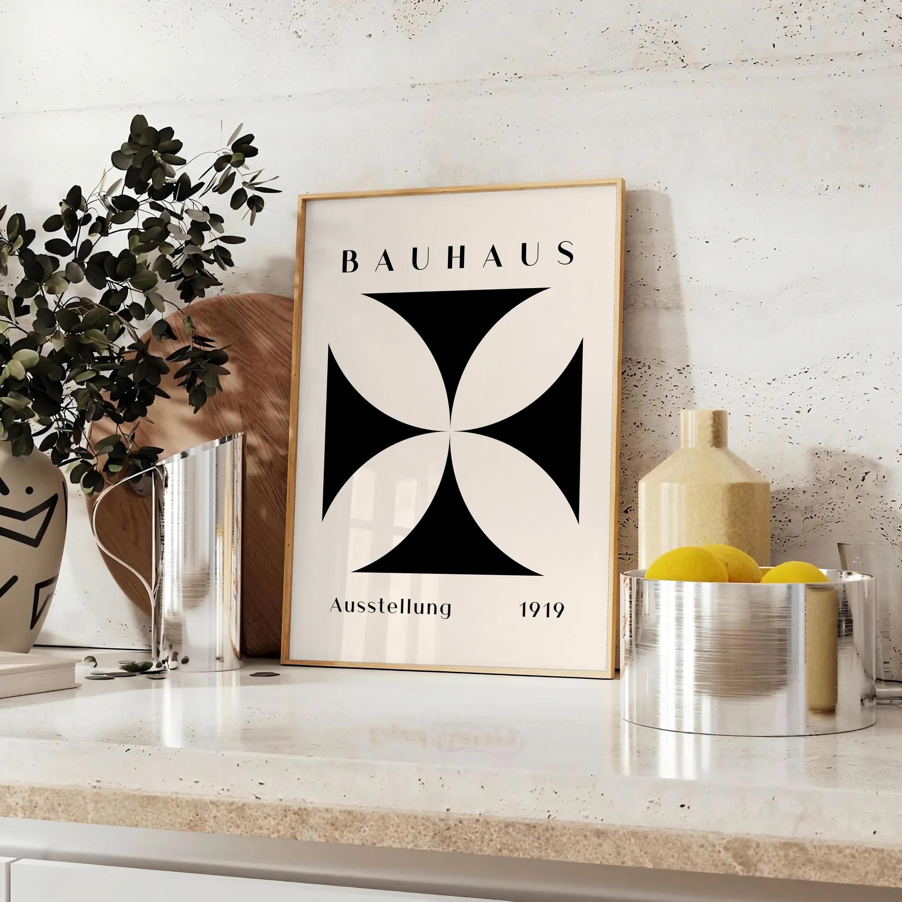 allure Bauhaus art prints stunning geometrical poster decor vibrant wall timeless design ideal artwork gift enthusiasts masterpiece perfect space standalone print