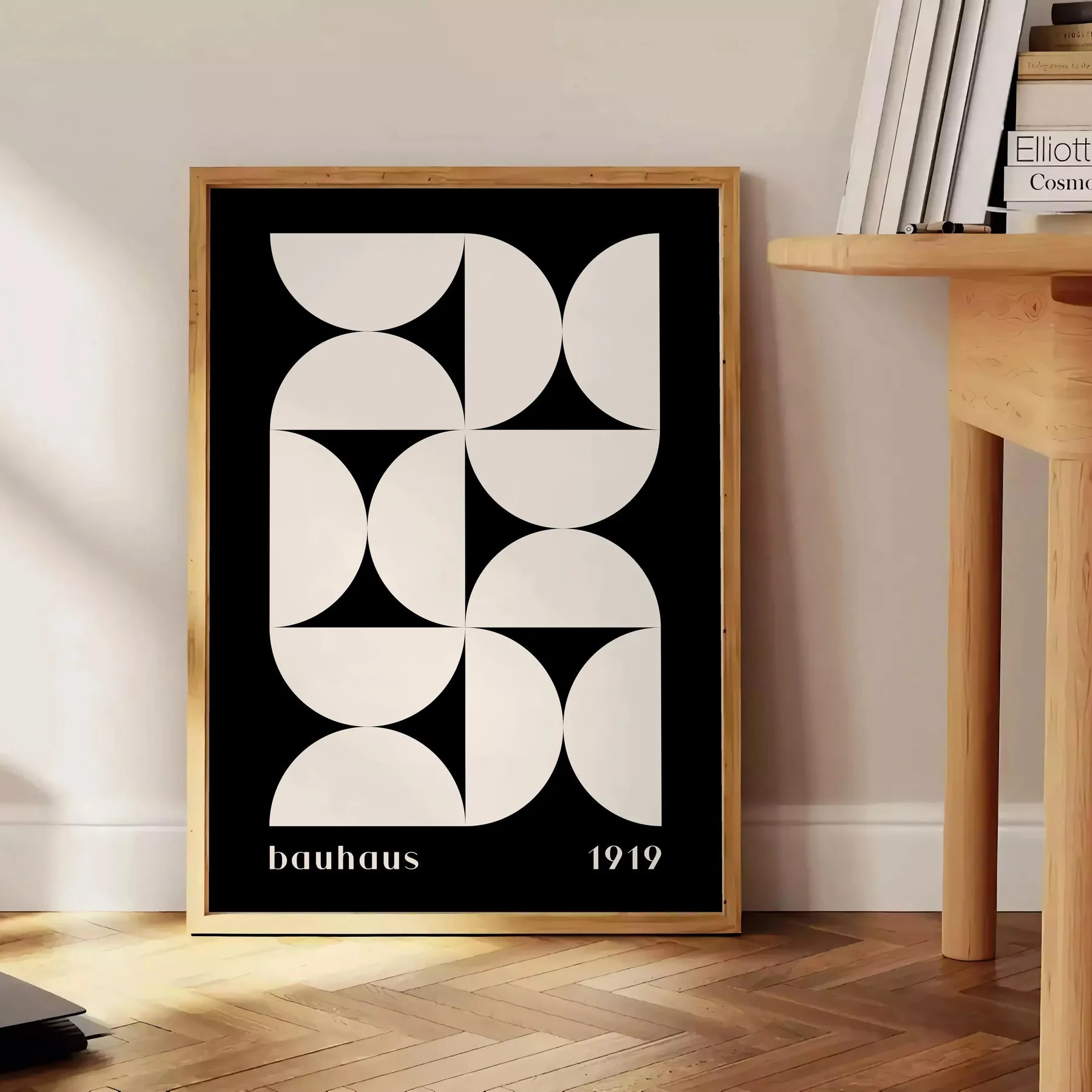 Poster space Bauhaus art prints stunning geometrical designs captivating wall modern twist classic style perfect gift lovers sizes A4 cm A0 touch elegance unique posters