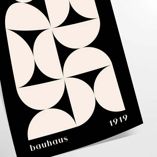 Poster space Bauhaus art prints stunning geometrical designs captivating wall modern twist classic style perfect gift lovers sizes A4 cm A0 touch elegance unique posters