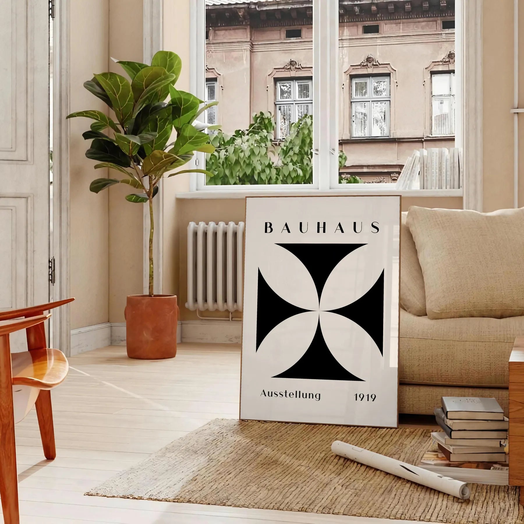 allure Bauhaus art prints stunning geometrical poster decor vibrant wall timeless design ideal artwork gift enthusiasts masterpiece perfect space standalone print